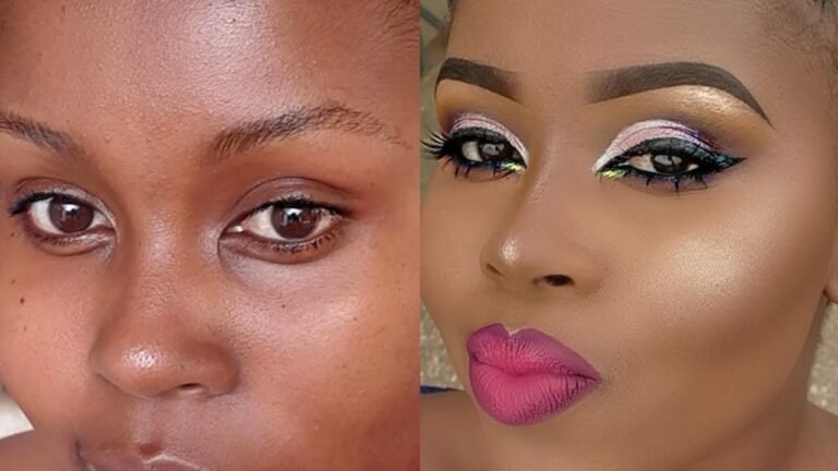 CONTOURING AND HIGHLIGHTING ROUTINE/ GET READY WITH ME/KENYAN MAKE-UP ARTIST