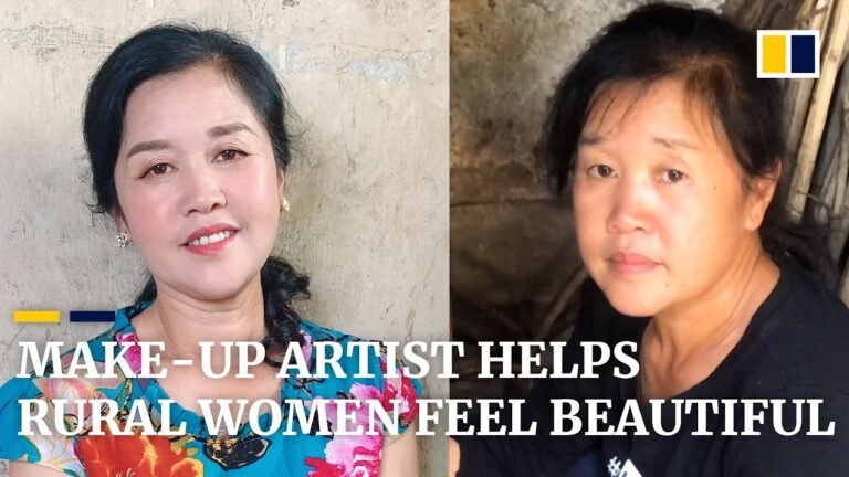 Chinese make-up artist helps rural women feel beautiful for the first time