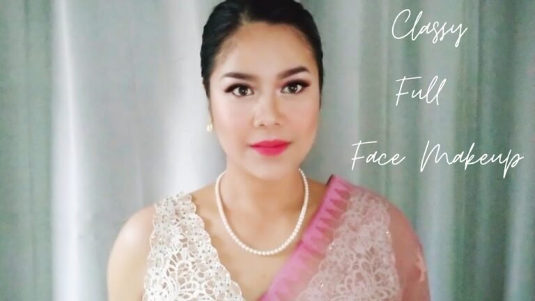 Classy Full Face Make up