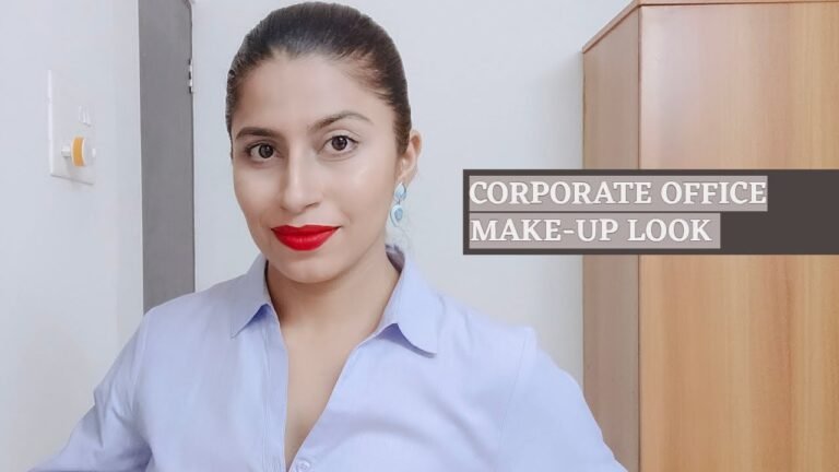 Classy & Easy professional make up for Corporate  look and Office look I Colour Me Pink By Moushmi