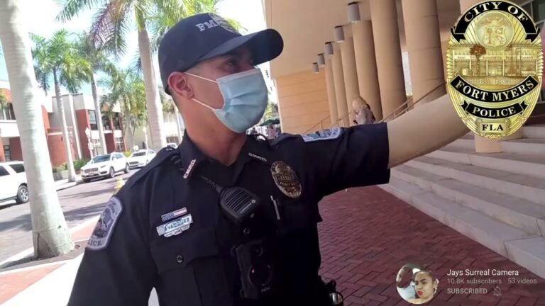 Cop goes FULL ELEMENTARY on this guy