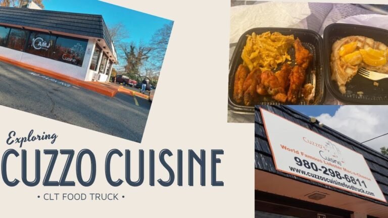 Cuzzo Cuisine Food Truck // Black Owned Charlotte // Caramel Esthetics Guide