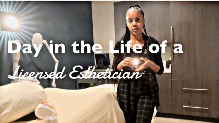 Day in the life of a Esthetician