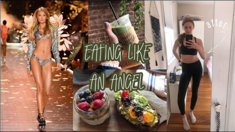 Eating and working out like Victoria's Secret Angel Romee Strijd for a Week (easy!)