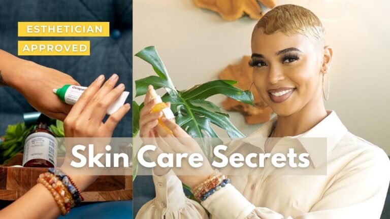 Esthetician Top Secret Skin Care Tips | Taj Mahaly | Black Girl Skin Care Routines