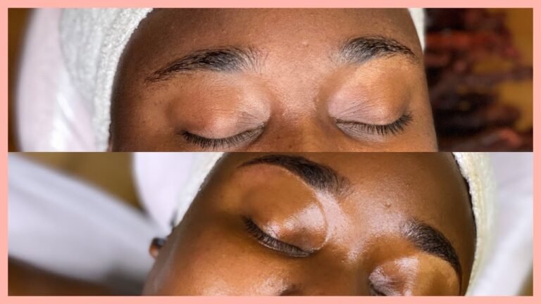 Eyebrow Wax & Tint Transformation 😉  #Esthetician #eyebrow #practice