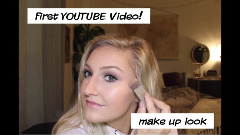 FIRST YOUTUBE VIDEO | full face make up look