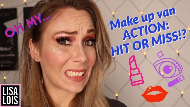 FULL FACE MAKE-UP LOOK met ACTION PRODUCTEN. SUCCES of RAMP?!