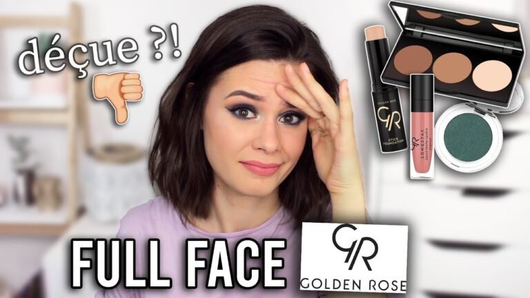 FULL FACE make up⎮ Golden Rose