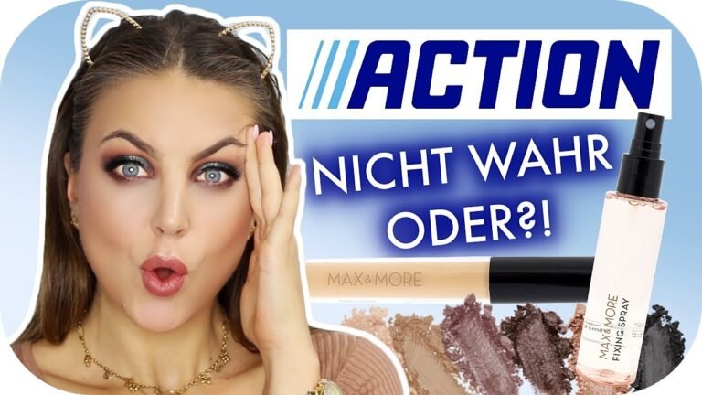 FULL FACE only using ACTION Make Up deutsch Schicki Micki