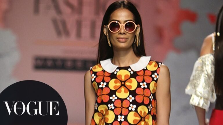 Flower Power & Wanderlust at Amazon India Fashion Week – Day 2 | Spring/ Summer '16 | VOGUE India