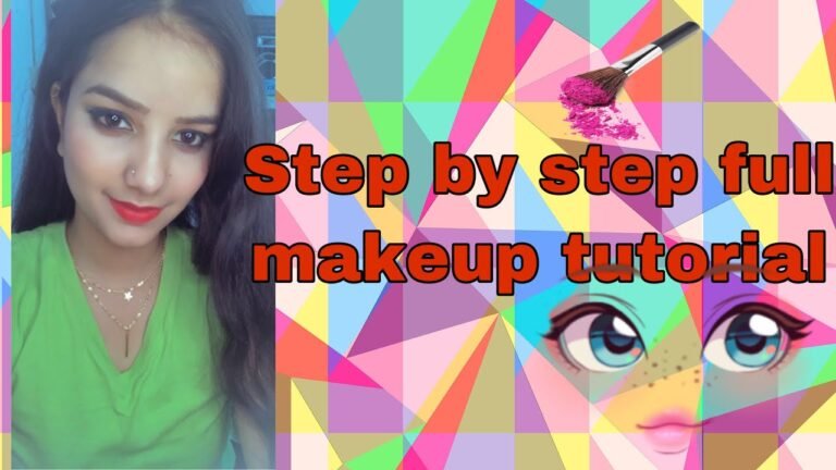Full face makeup tutorial || using Ucanbe splashy candies pallet ||