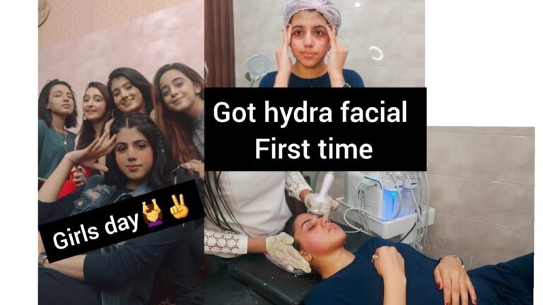 Girly day in Gujranwala 💃 + i got hydra facial for the first time ✌|| annu ch