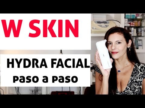 HYDRA FACIAL EN CASA |  W SKIN aqua facial | W-Skin en casa | tutorial | PASO A PASO | #WSKIN #wskin