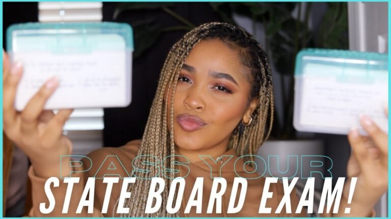 How To Pass Your Cosmetology State Board On The FIRST TRY! | Theory // Mia's Mane