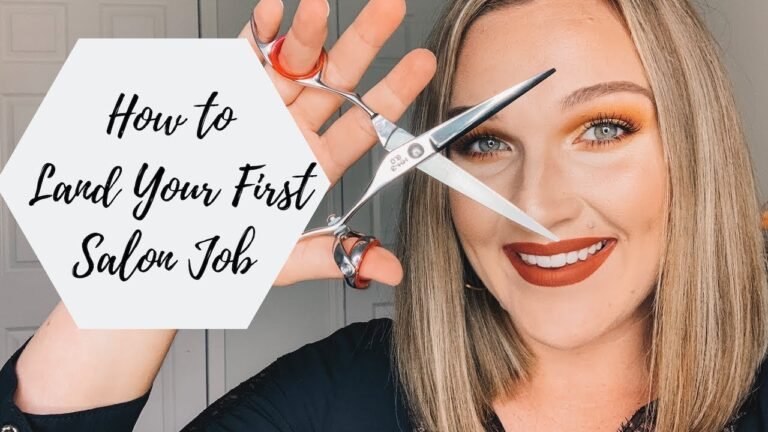 How to Get Hired at a Salon as a New Cosmetologist | My Interview & Hiring Experience