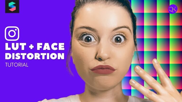 How to create a Face Deformation with Color LUT and Make Up in Your Instagram Filter using Spark AR