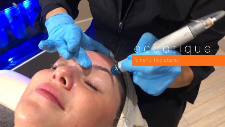 HydraFacial with Britenol BEHIND THE SCENES
