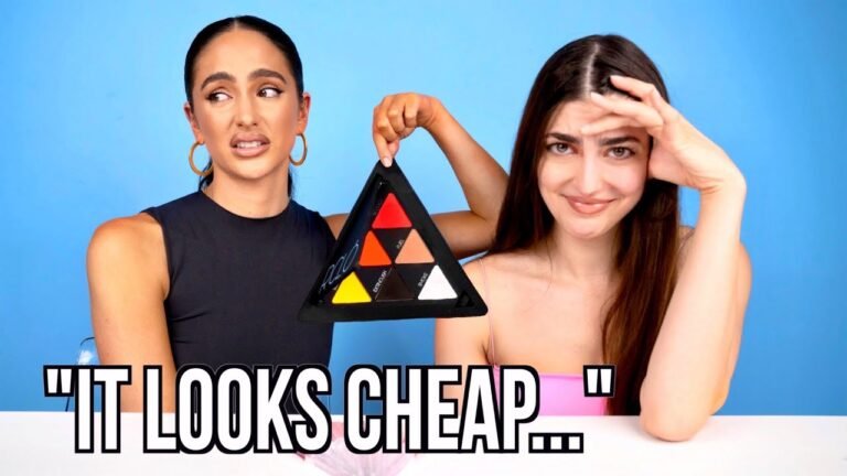 KIM KARDASHIAN’S MAKEUP ARTIST Tries My Makeup Brand For The First Time!