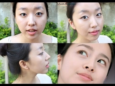 Korean Actress Bare Face Make up쌩얼 메이크업