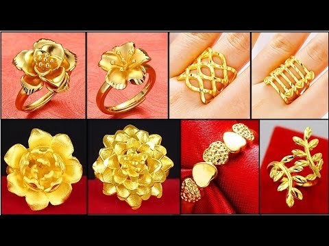 Latest 2021 24k Gold Finger Ring Design for Women – Indian Fashion Trends