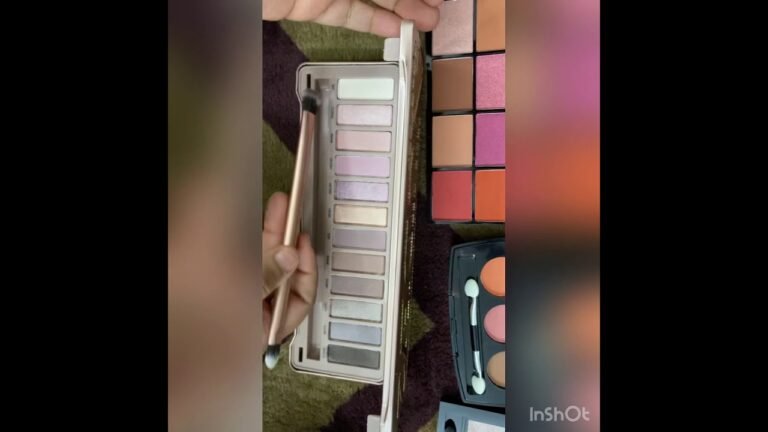 Make up products |Eyeshadow pallets,highlighter and blusher | professional make up | honest review |