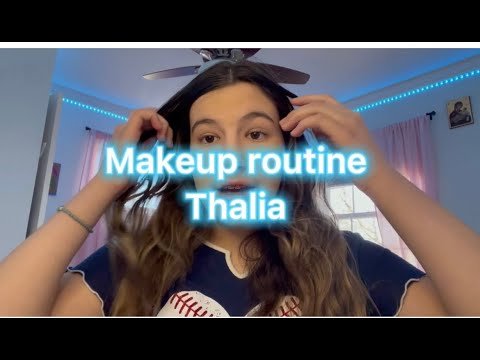 Makeup routine/ first vid / face reveal