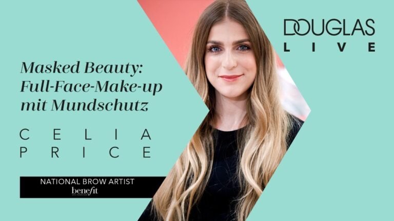 Masked Beauty: Full-Face-Make-up mit Mundschutz mit benefit