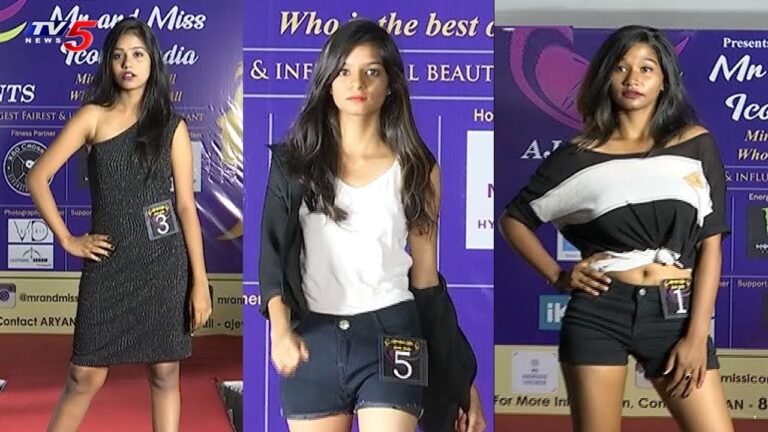 Mr And Mrs Iconic India Fashion Show | AJ Events | TV5 News