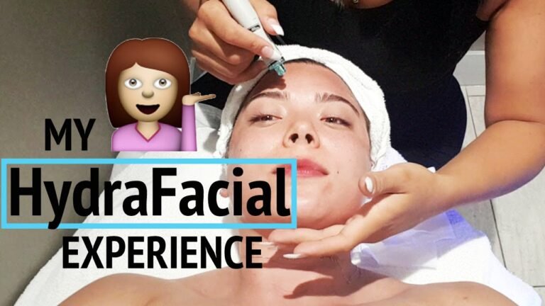 My HydraFacial Treatment – Watch The Before & After!