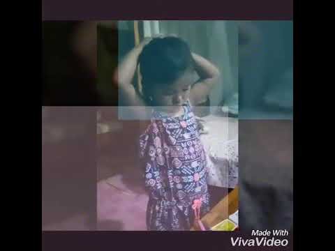 My Sweetie.. 👧Hannah Learning Professional Make up..