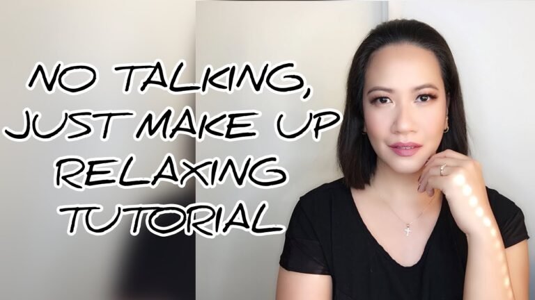 No Talking, Just Full Face Make Up (Relaxing Tutorial)