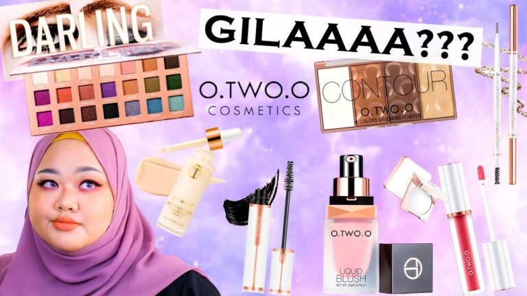 O.TWO.O COSMETICS REVIEW | FULL FACE MAKE UP