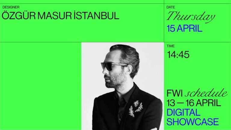 Özgür Masur İstanbul – Fashion Week Istanbul / Day 3