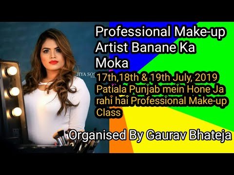Professional Make-up Class || Beauty Seminar