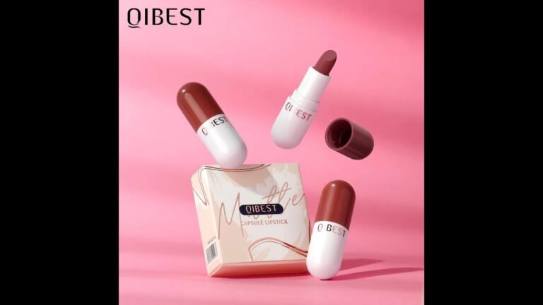 Qibest lipstick mini lips makeup portable professional velvet long lasting waterproof lip tint matte