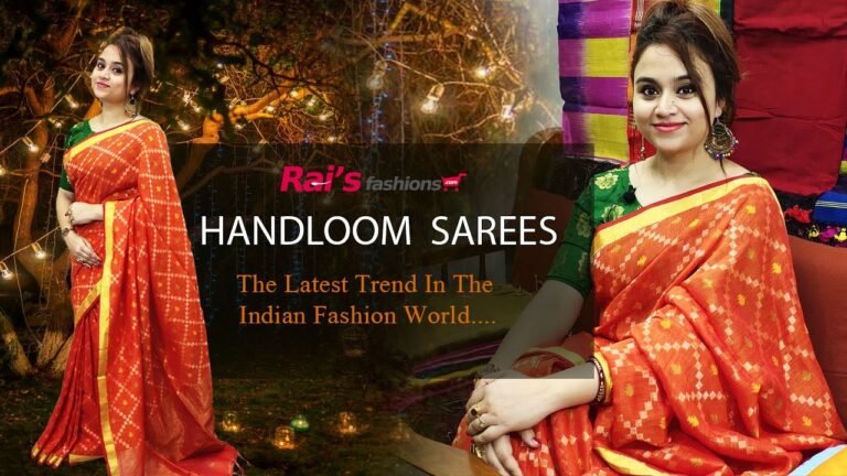 Rai's Fashions Handloom Sarees ❤️ The Latest Trend In The Indian Fashion World 🥰 (11th June) – 7JC