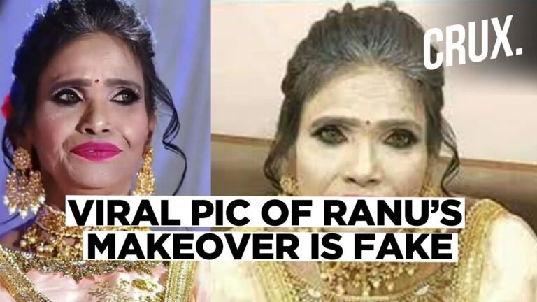 Ranu Mondal's Viral Make-up Photo Is Fake; Make-up Artist Shares Real Pictures