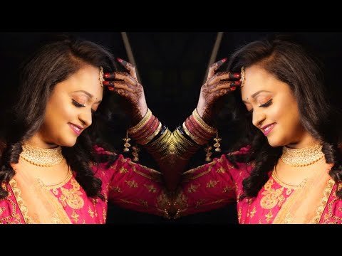 Reception Makeover | Bridal Makeup| Temptu AirBrush Makeup Kavya's Bridal|Bangalore Top Makeupartist