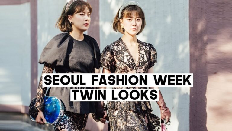 Seoul Fashion Week 2020: TWIN LOOKS (KPOP A.C.E in front of us😱) | Q2HAN