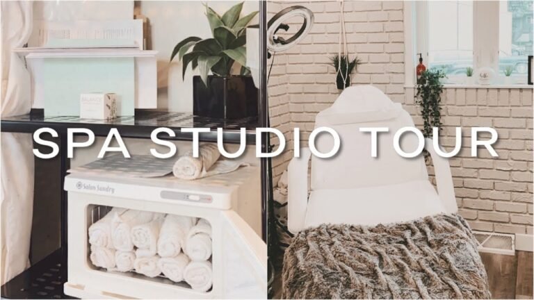 Spa Studio Room Tour | Licensed Esthetician