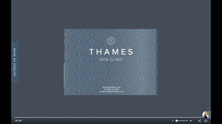 Thames Skin Treatment Brochure. Go to https://www.thamesskin.co.uk/prices/ to see full version.