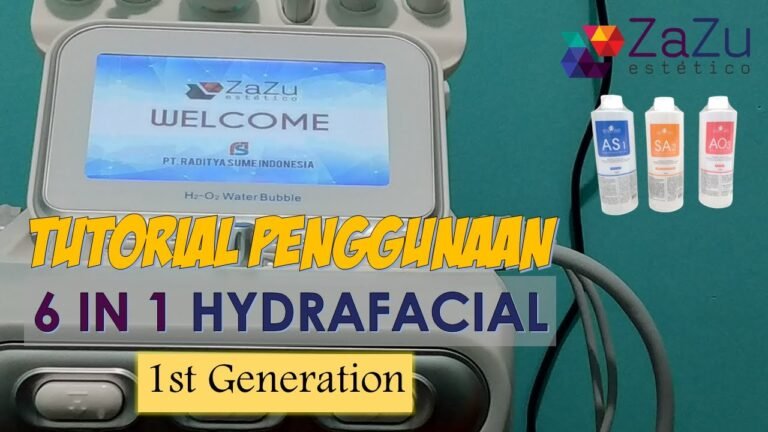 Tutorial Penggunaan 6 IN 1 HYDRAFACIAL 1st Generation (H202 Small Bubble Machine) – ZaZu estetico