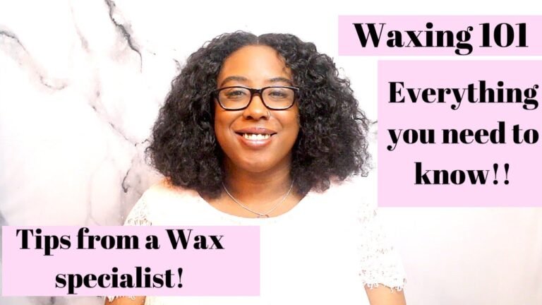 WAXING 101 | Everything you need to know – Tips from a licensed Esthetician