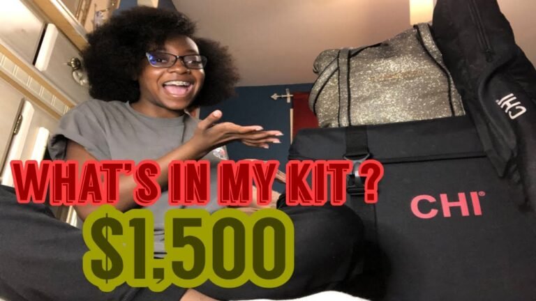What’s in my $1,500 Chi Cosmetology kit | vista college