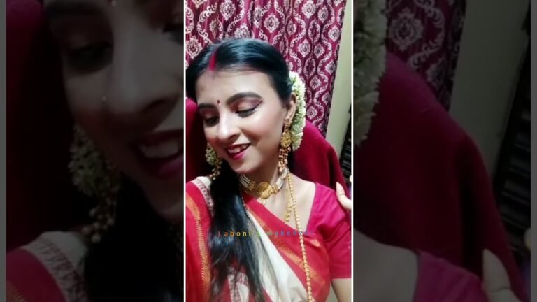 শুভো পহেলা বৈশাখ🙏।  professional makeup artist laboni. please like share and subscribe my channel. 😊