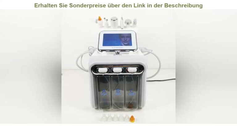 ✪ AURO Neue 6 in 1 Pro Gesichts Hydradermabrasion/Wasser Schälen Hydrafacial..