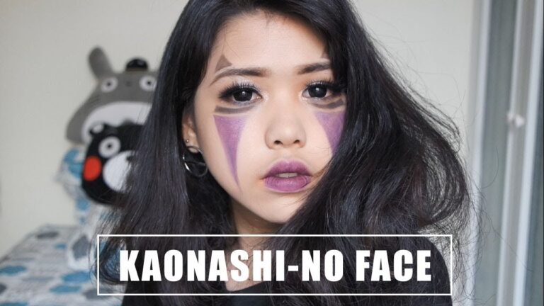 (カオナシ)NO FACE – NO FACE PAINT HALLOWEEN MAKE UP