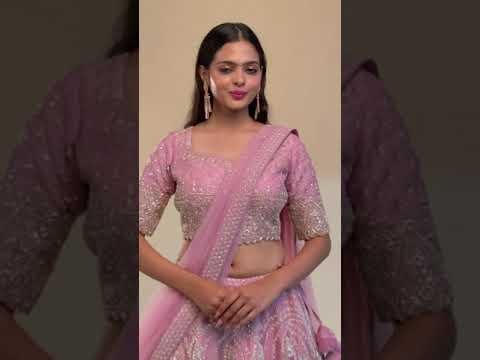 Indian Fashion | Samyakk Collection | Samyakk Designer Lehenga | RJ4138