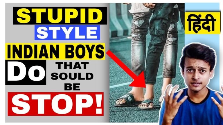 5 Fashion Mistakes Every Indian Men/Boy Should Stop | STYLE Mistakes | BOYS fashion | Teens STYLE